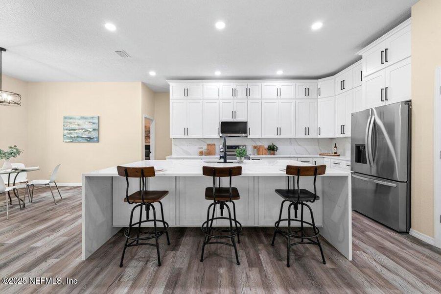 Furnished interior view inside a new home in , Jacksonville (Image 40).