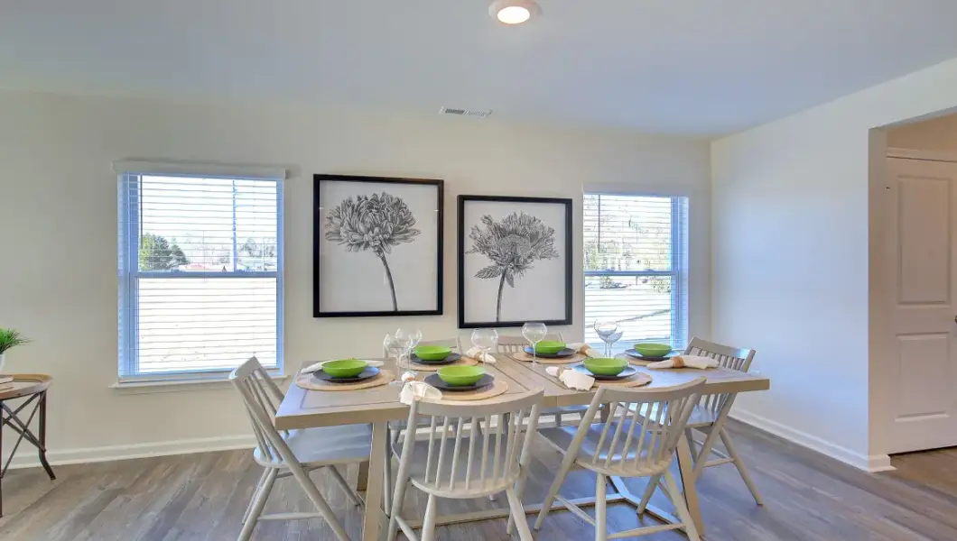 Representative furnished interior of a home built from the Robie by D.R. Horton in Rydele Heights - Express, Weaverville (Image 6).
