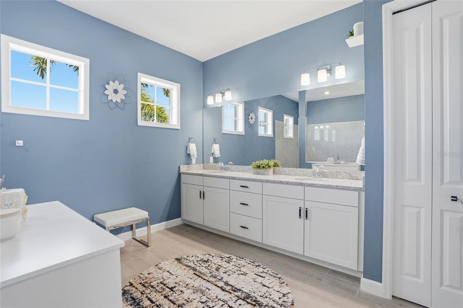 Furnished interior view inside a new home in , Punta Gorda (Image 33).