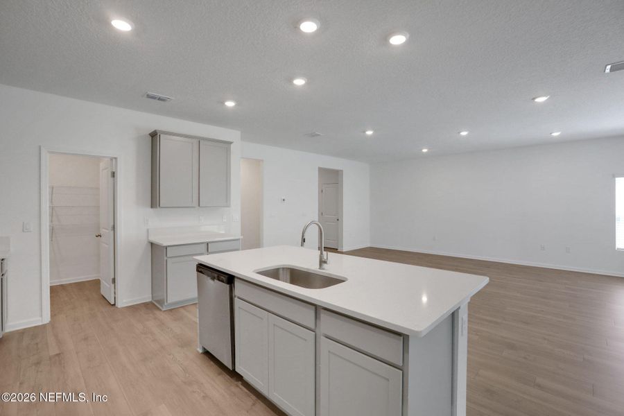 Furnished interior view inside a new home in Amberly, Green Cove Springs (Image 12).