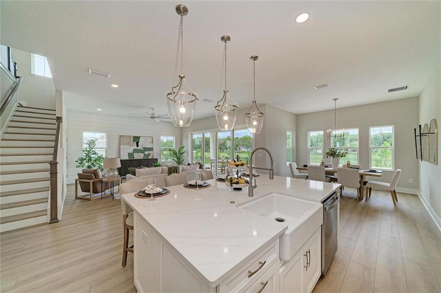 Furnished interior view inside a new home in Barrington Preserve, Parrish (Image 4).
