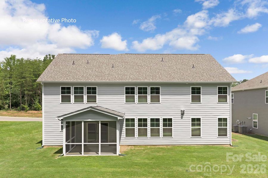 Exterior details and patio area of a home in Sylvan Creek, Denver (Image 3).