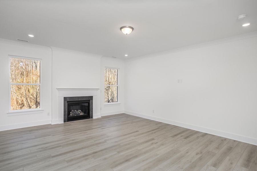 Spacious, unfurnished interior of a new home in Daniel Farms, Benson (Image 15). Spacious, unfurnished interior of a new home in Daniel Farms, Benson (Image 15).