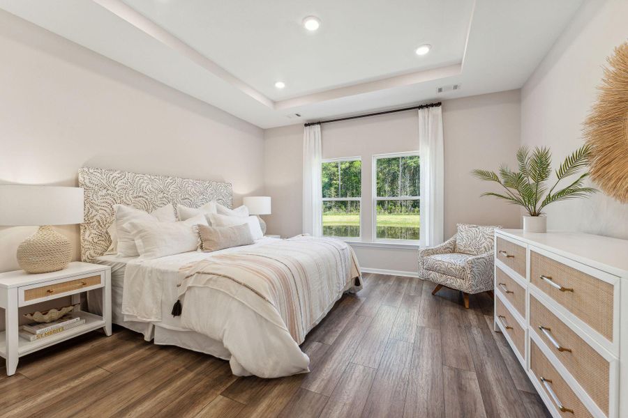 Furnished interior view inside a new home in Horizons at Summers Corner | 55+, Summerville (Image 10).