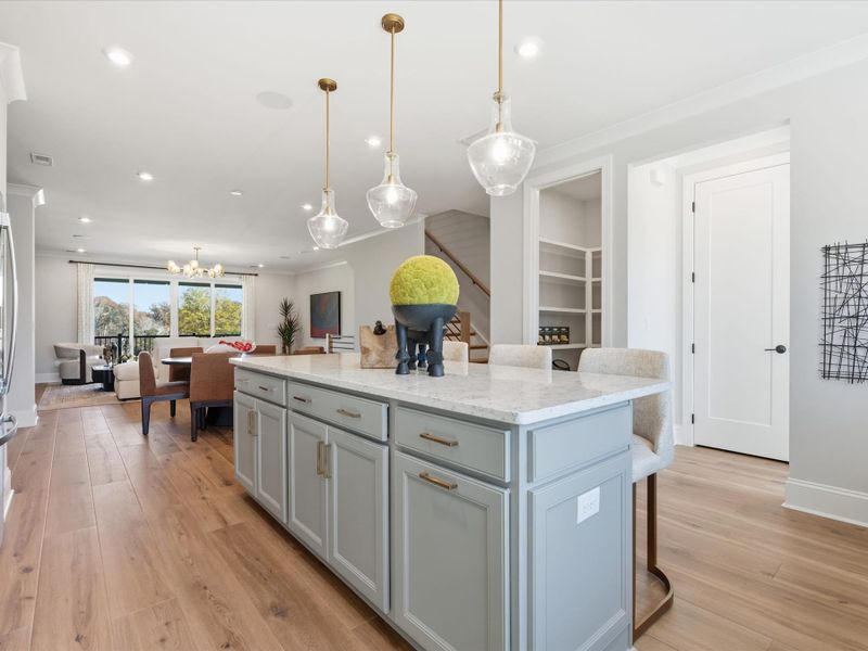Representative furnished interior of a home built from the Bloom by Tri Pointe Homes in Ross Farms, Charlotte (Image 17).
