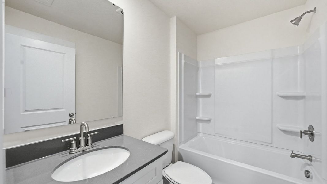 Furnished interior view inside a new home in The Arbor Townhomes, Kingsport (Image 9). Furnished interior view inside a new home in The Arbor Townhomes, Kingsport (Image 9).