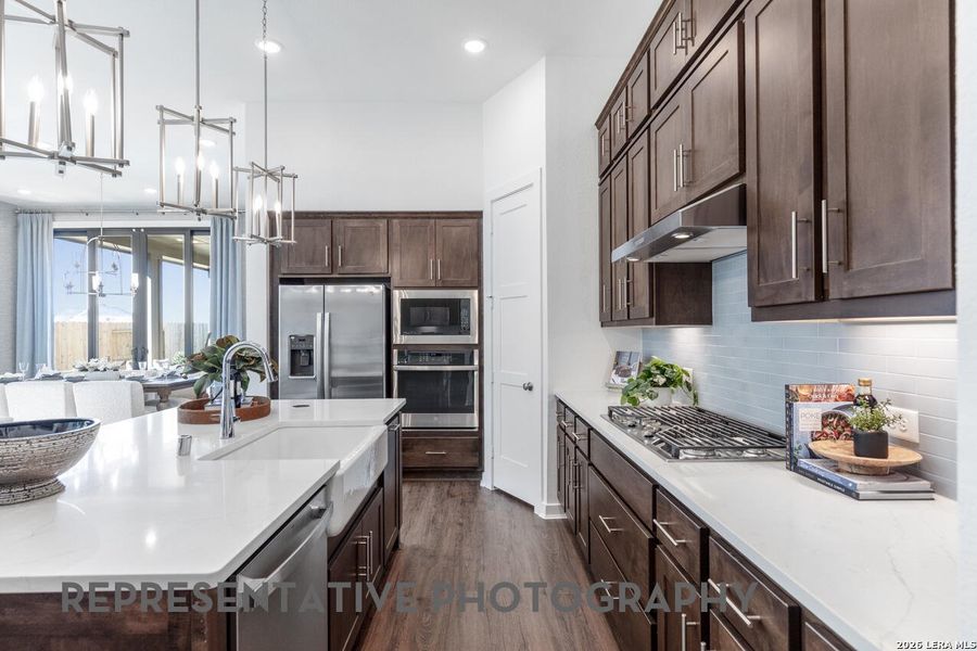 Furnished interior view inside a new home in Mayfair, New Braunfels (Image 9).