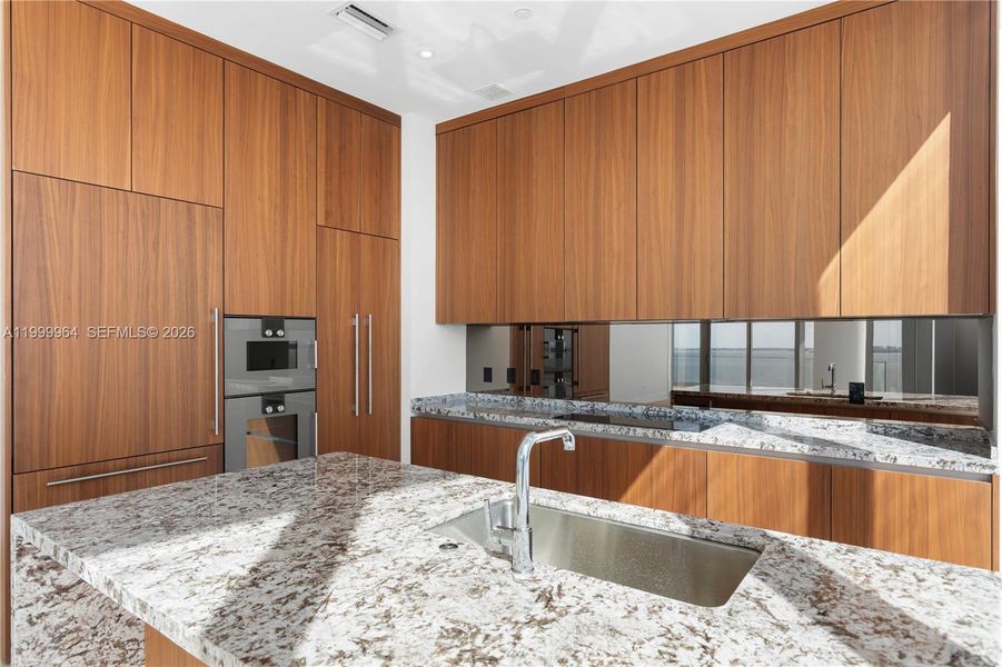 Furnished interior view inside a new home in , Miami (Image 8).