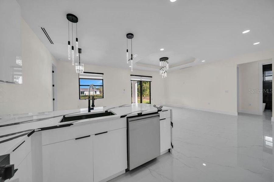 Furnished interior view inside a new home in , Lehigh Acres (Image 8).
