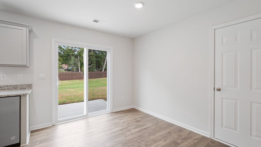 Representative unfurnished interior of a home built from the Rachel by D.R. Horton in Cambridge Creek, Piedmont (Image 13).