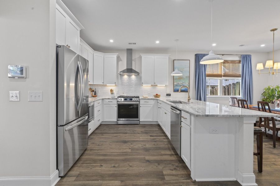 Furnished interior view inside a new home in Hayes Park, Johns Island (Image 18).