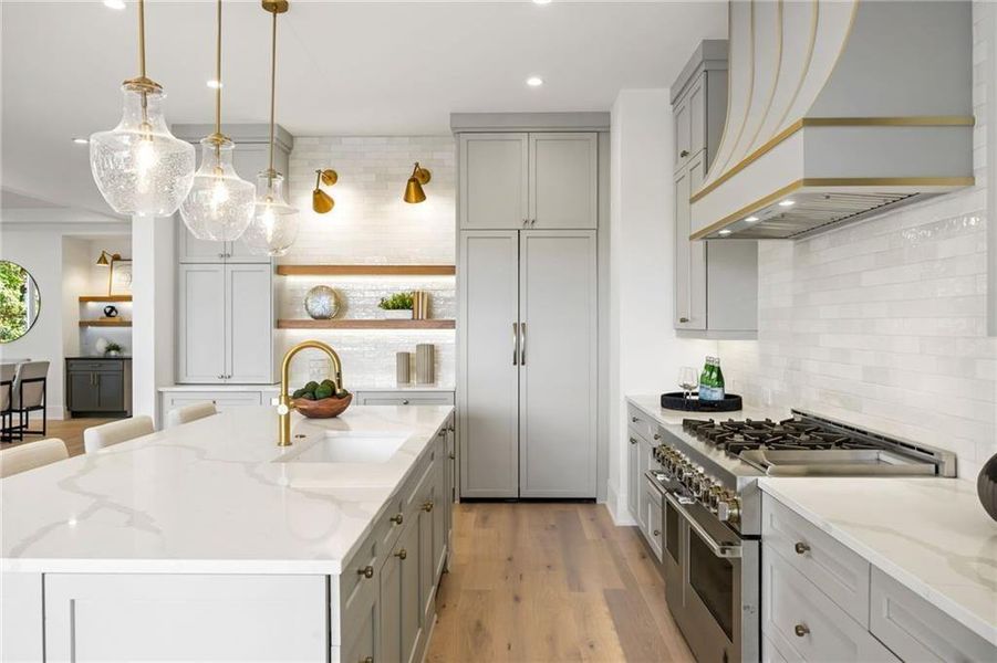 Furnished interior view inside a new home in , Chamblee (Image 12).