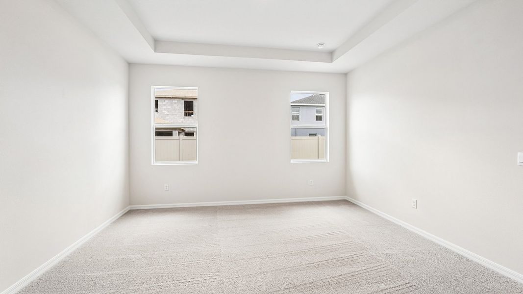 Representative unfurnished interior of a home built from the Lantana by D.R. Horton in Silverstone North, Palmetto (Image 24).