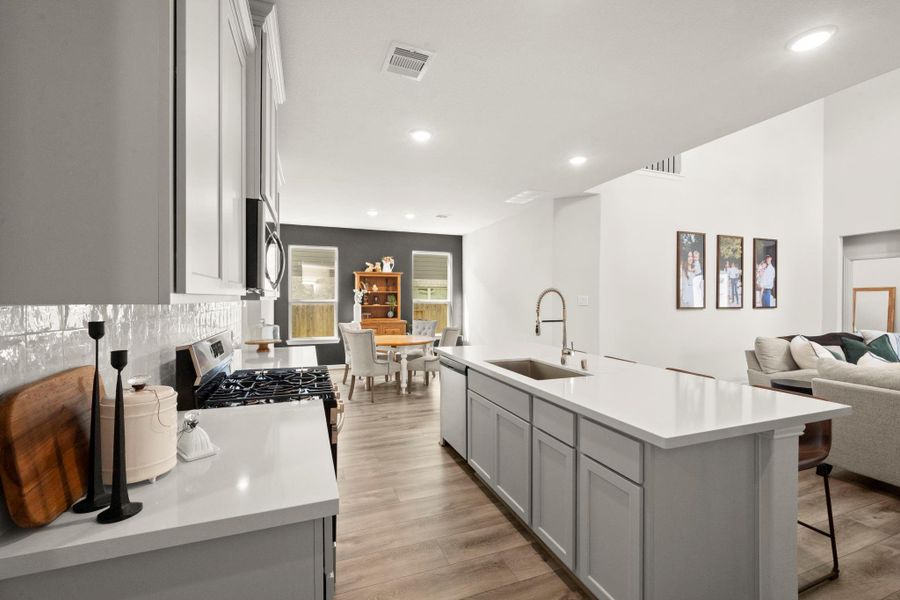 Furnished interior view inside a new home in , Conroe (Image 21). Furnished interior view inside a new home in , Conroe (Image 21).