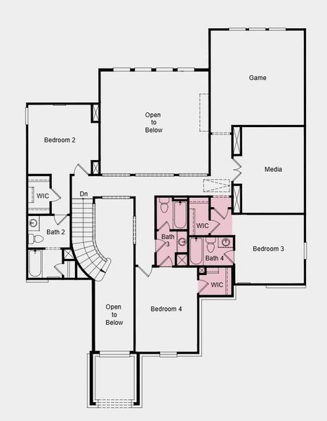 Additional Highlights Include: bath 4, mud set shower at bath 5, 42" entry door, and gas line at patio. Additional Highlights Include: bath 4, mud set shower at bath 5, 42" entry door, and gas line at patio.