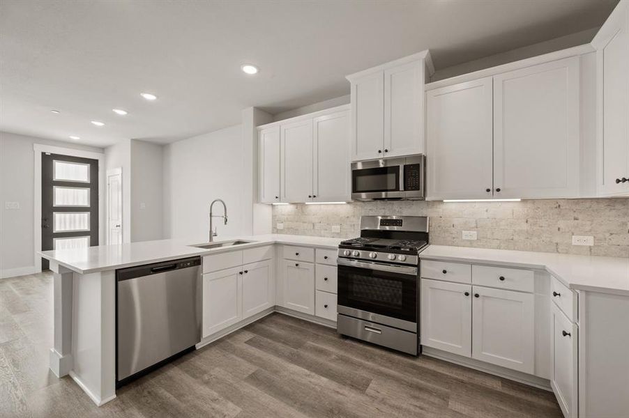 Beautiful finishes and thoughtful design elements make this kitchen stand out from the crowd!