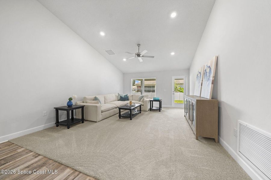 Furnished interior view inside a new home in Palm Bay, Palm Bay (Image 12). Furnished interior view inside a new home in Palm Bay, Palm Bay (Image 12).