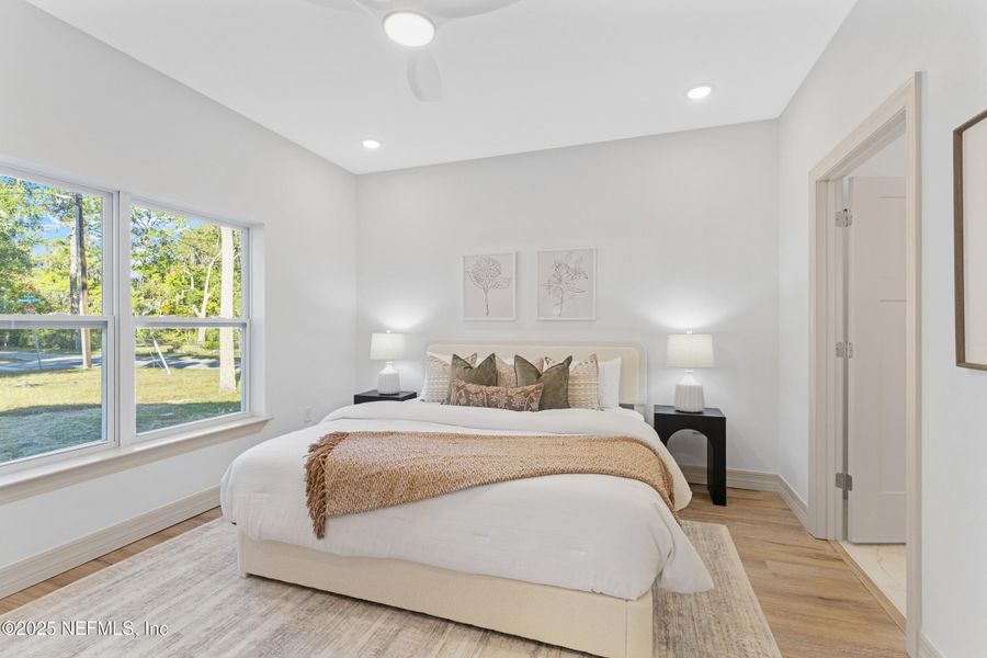 Furnished interior view inside a new home in , San Mateo (Image 6). Furnished interior view inside a new home in , San Mateo (Image 6).