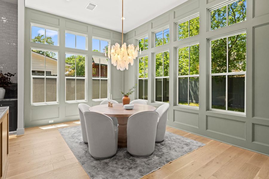 Stunning light filled breakfast room Stunning light filled breakfast room