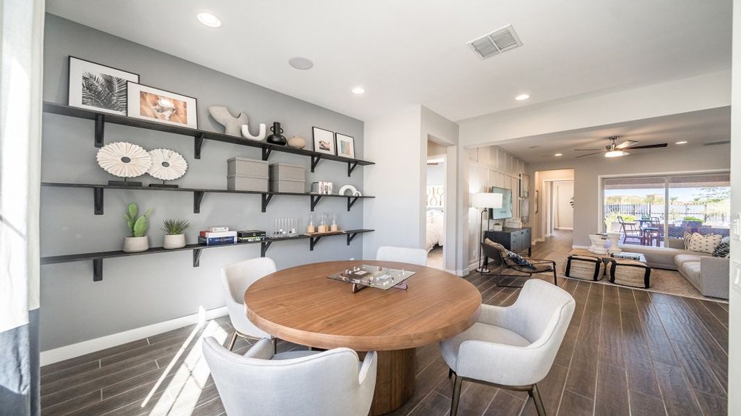 Furnished interior view inside a new home in Estrella, Goodyear (Image 10).