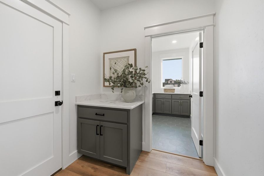 Furnished interior view inside a new home in , Bryan (Image 31).