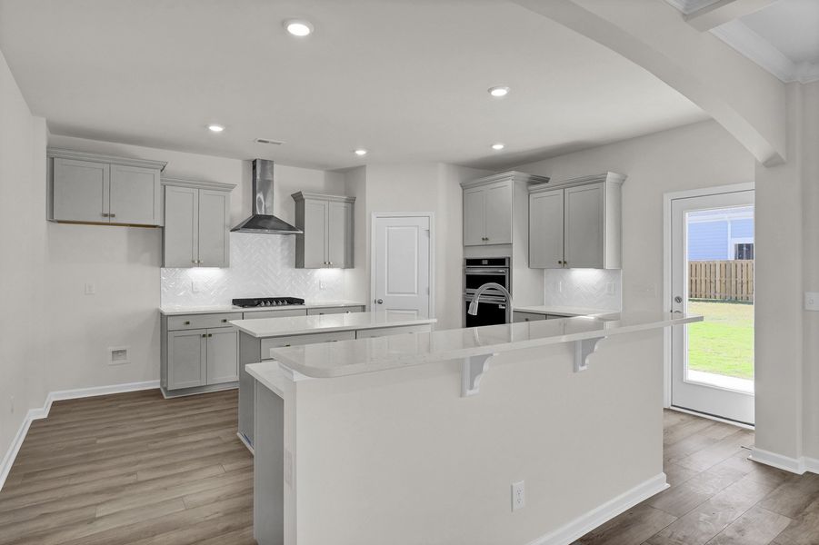 Furnished interior view inside a new home in Grand Park, Leland (Image 7).