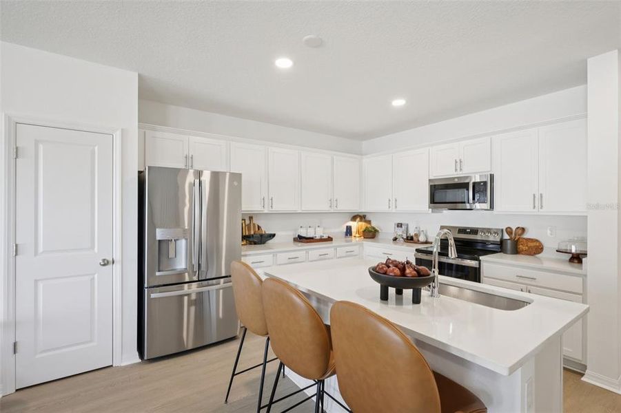 Furnished interior view inside a new home in Twin Oaks, Zephyrhills (Image 32).