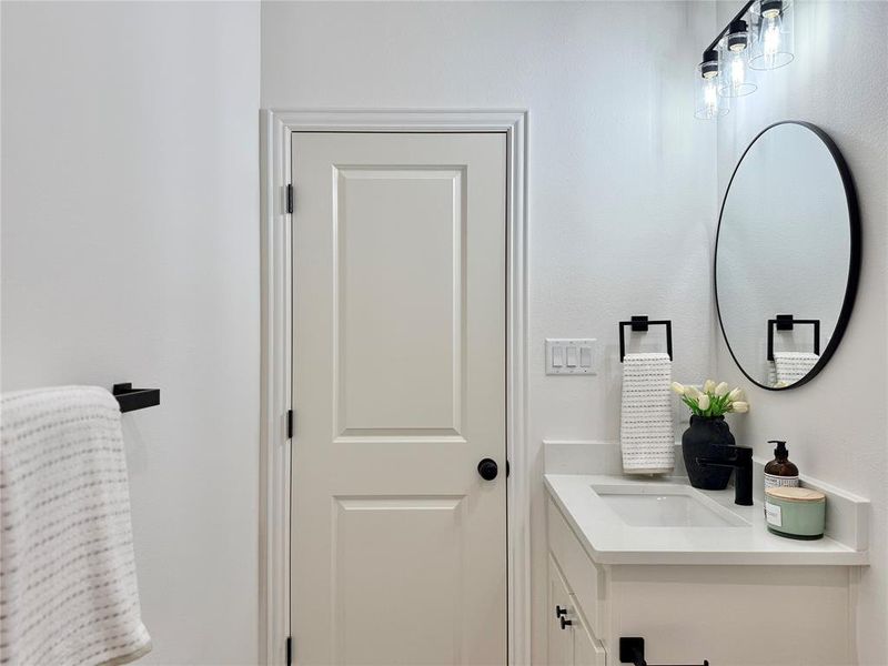 Furnished interior view inside a new home in , Granbury (Image 16). Furnished interior view inside a new home in , Granbury (Image 16).