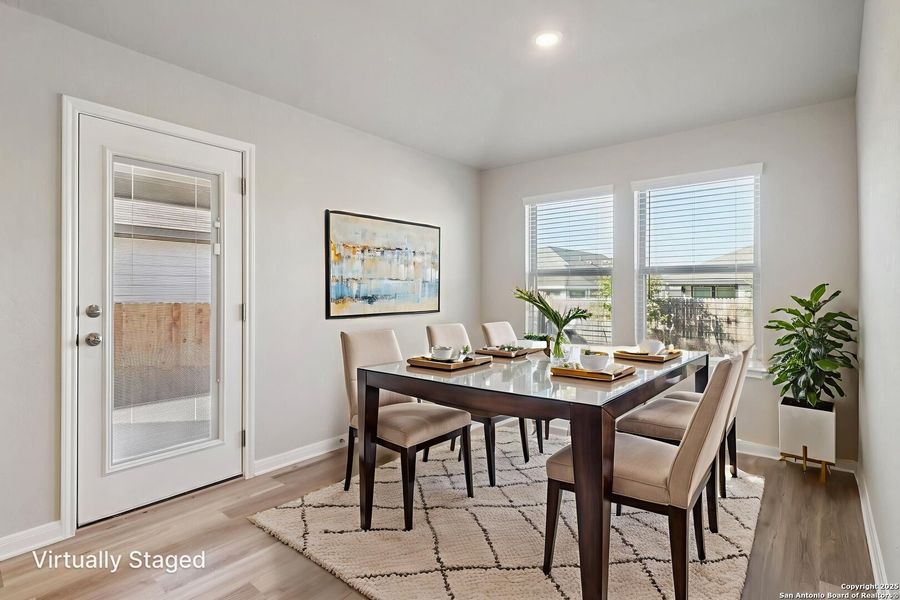Furnished interior view inside a new home in Catalina, Converse (Image 9).