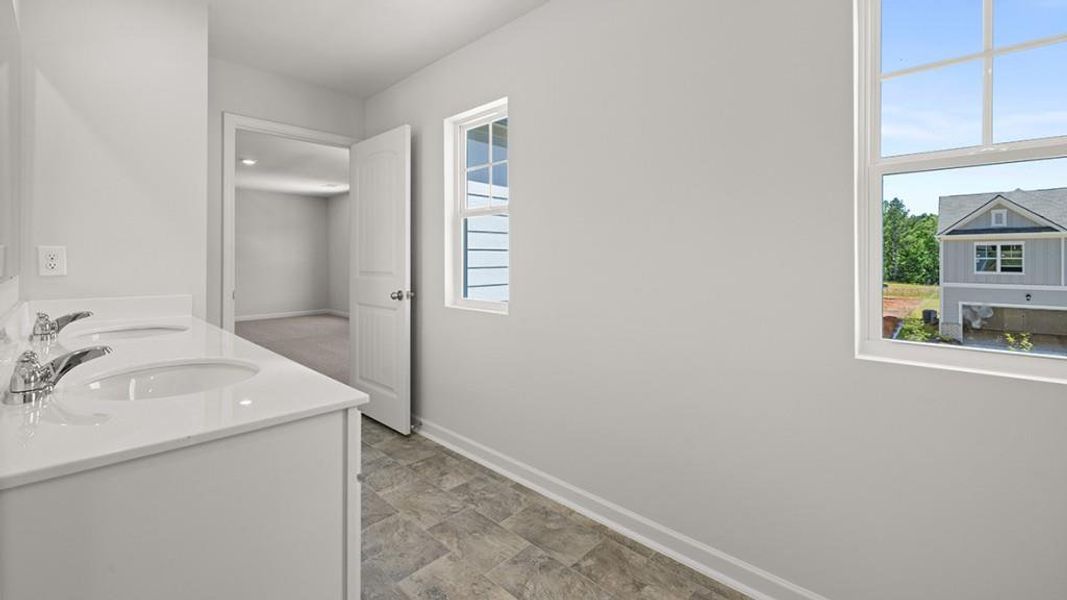 Furnished interior view inside a new home in Thompson Ridge, Dallas (Image 12). Furnished interior view inside a new home in Thompson Ridge, Dallas (Image 12).