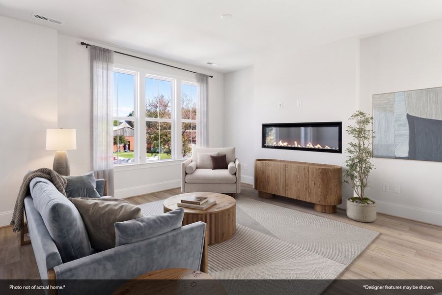 Furnished interior view inside a new home in Avenue One, Castle Hayne (Image 7).
