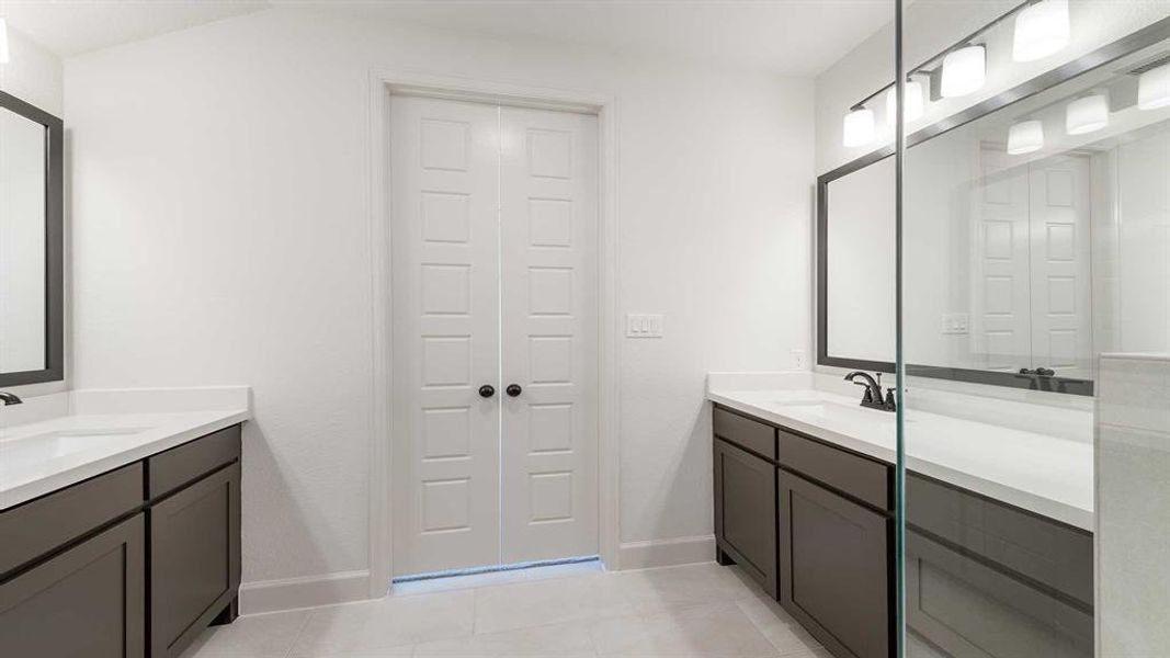 Furnished interior view inside a new home in The Heights At Uptown Celina 45', Celina (Image 4). Furnished interior view inside a new home in The Heights At Uptown Celina 45', Celina (Image 4).