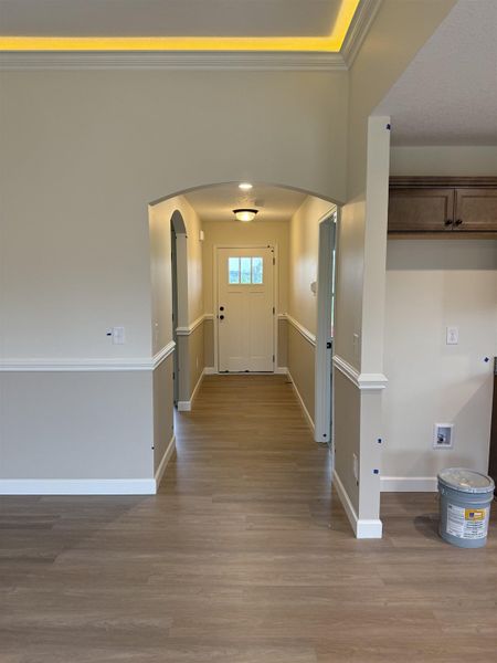 Spacious, unfurnished interior of a new home in Alverson Farms, Inman (Image 4). Spacious, unfurnished interior of a new home in Alverson Farms, Inman (Image 4).