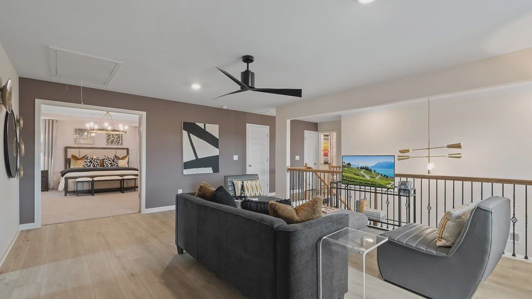 Furnished interior view inside a new home in Copperfield, Locust Grove (Image 24).