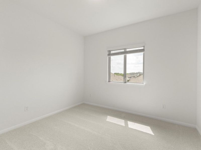 Spacious, unfurnished interior of a new home in Crosswinds, Kyle (Image 18).