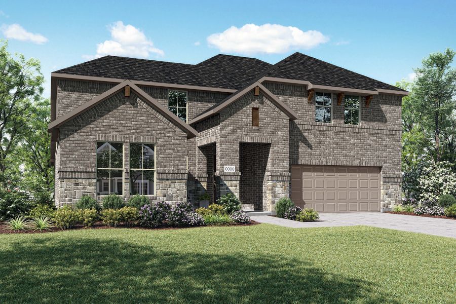 Image 3 representing the Dylan by Tri Pointe Homes in Union Park, Little Elm, TX.