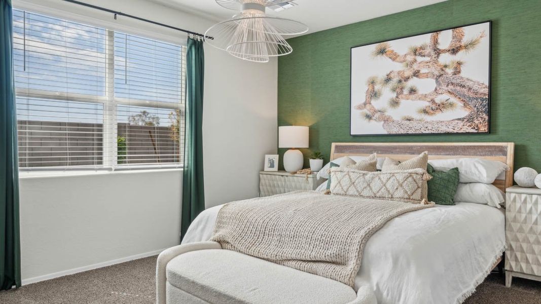 Furnished interior view inside a new home in Heartland Ranch, Coolidge (Image 18).