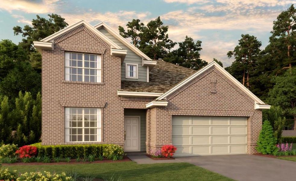 Welcome home to 25534 West Blackwater Creek Trail located in the community of Spring Creek Trails and zoned to Magnolia ISD.