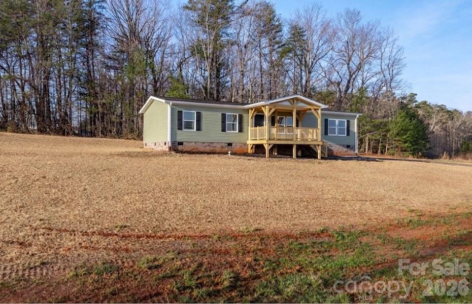 Exterior details and patio area of a home in , Connelly Springs (Image 15).