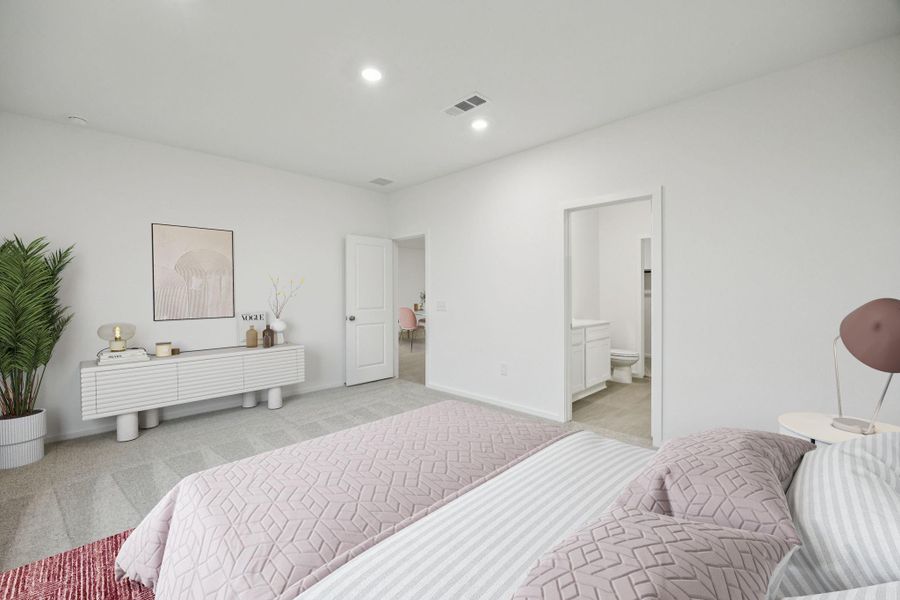 Furnished interior view inside a new home in Crosby Farms, Crosby (Image 10).