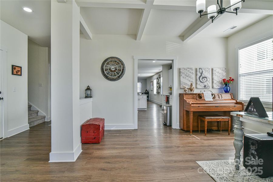 Furnished interior view inside a new home in , Fletcher (Image 18). Furnished interior view inside a new home in , Fletcher (Image 18).
