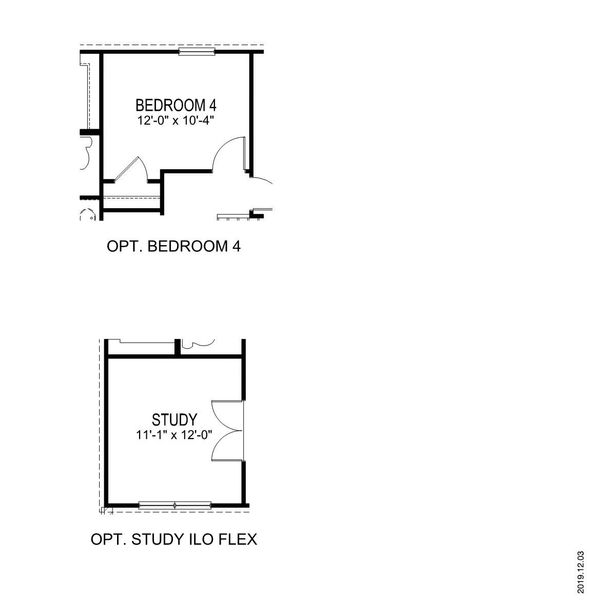 2D floor plan layout of this home in Treemont Commons, Wellford, SC (Image 7).