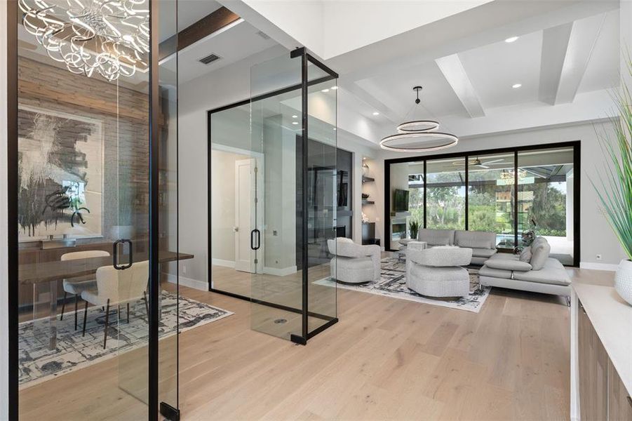 Furnished interior view inside a new home in , Parrish (Image 15).