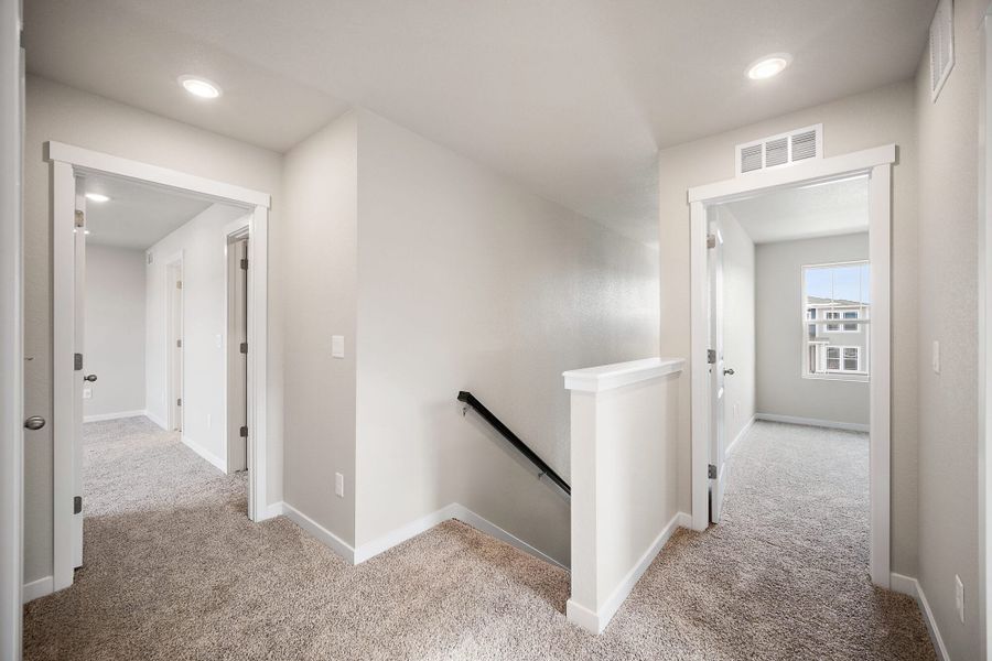 Spacious, unfurnished interior of a new home in Aspen Ranch, Fountain (Image 24). Spacious, unfurnished interior of a new home in Aspen Ranch, Fountain (Image 24).