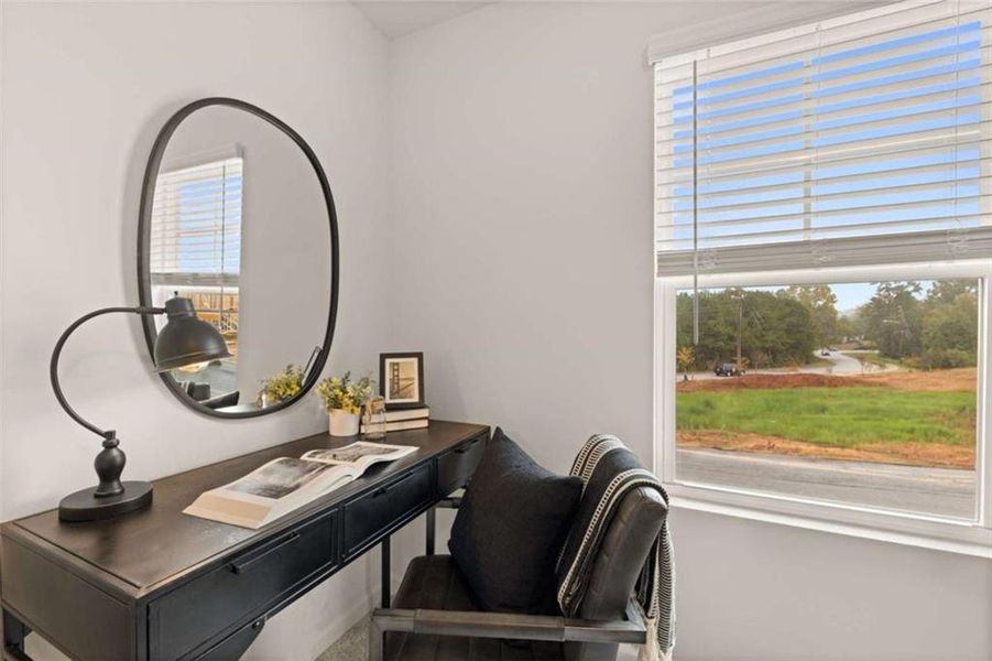 Furnished interior view inside a new home in Rivershire Place, Villa Rica (Image 15).