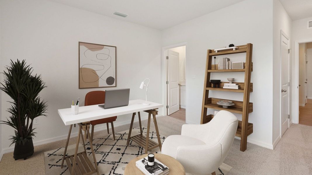 Furnished interior view inside a new home in Wexford Cove, Ormond Beach (Image 10).