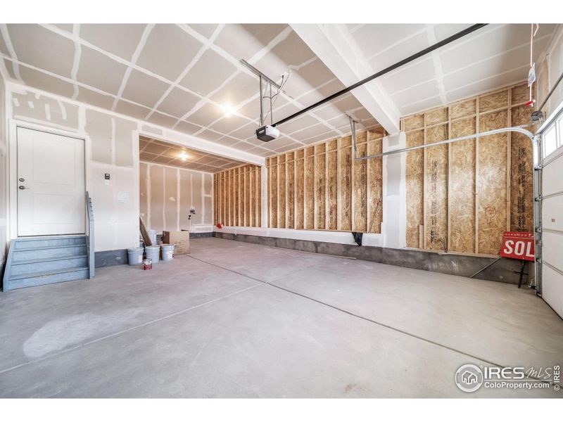 In-progress construction of a new home in Thompson River Ranch, Johnstown, CO (Image 36).