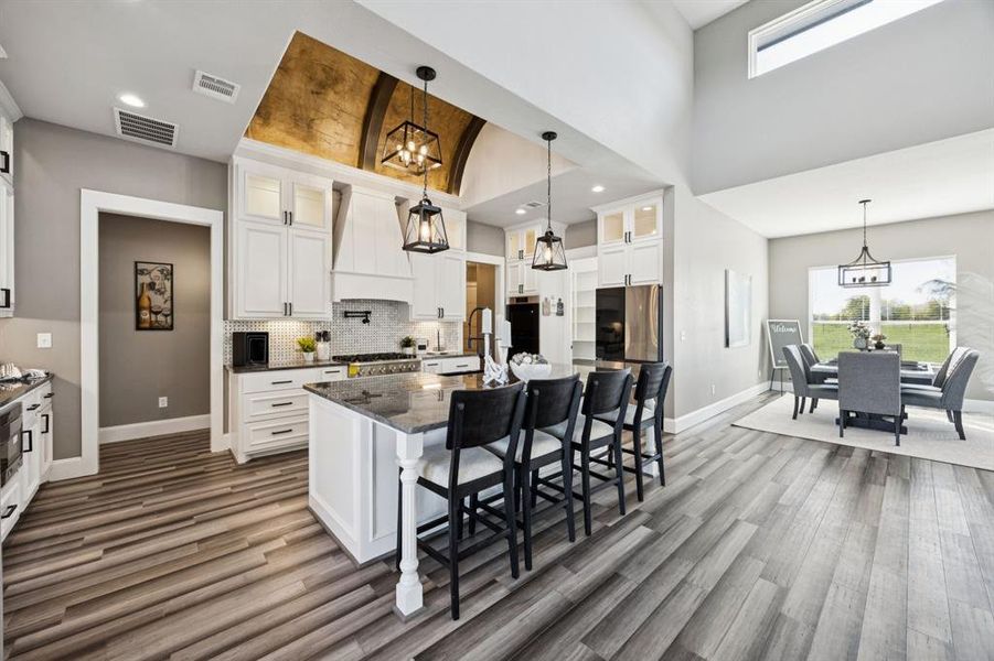Furnished interior view inside a new home in , Lone Oak (Image 10).