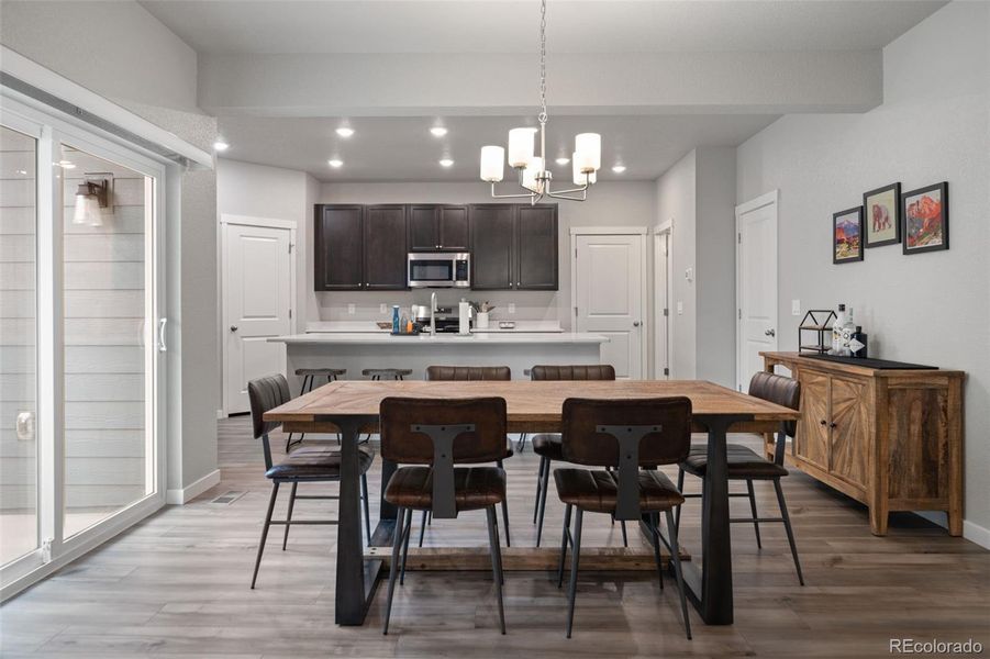 Furnished interior view inside a new home in , Colorado Springs (Image 14). Furnished interior view inside a new home in , Colorado Springs (Image 14).