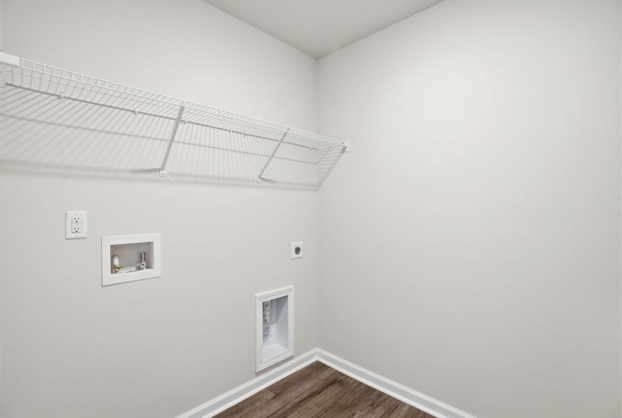 Representative unfurnished interior of a home built from the Myrtle Select M by McGuinn Homes in Broadway Lake, Anderson (Image 20).